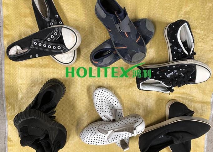 Zapatos usados de moda de las señoras, 2dos zapatos de la mano de Holitex para toda la estación