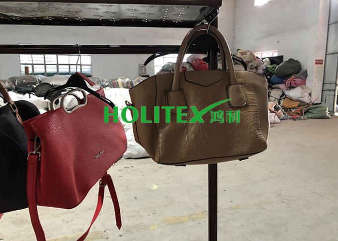 Las señoras usadas de moda de los bolsos de segunda mano de Holitex empaquetan/tamaño mezclado las carteras